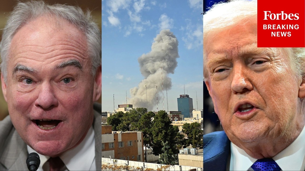 'Really Idiotic And Illegal': Tim Kaine Absolutely Hammers Trump Over Strikes On Iran