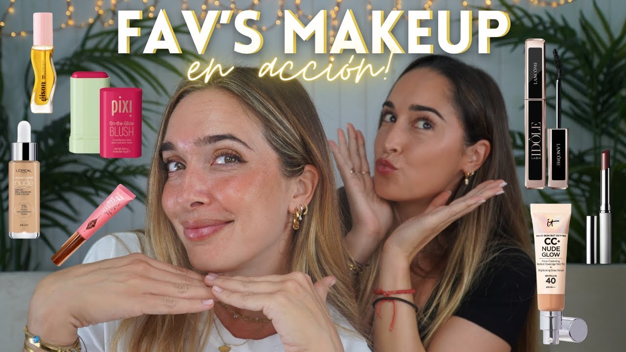 MAKEUP con nuestros FAV's de MAQUILLAJE | Tutorial + IMPRESCINDIBLES!