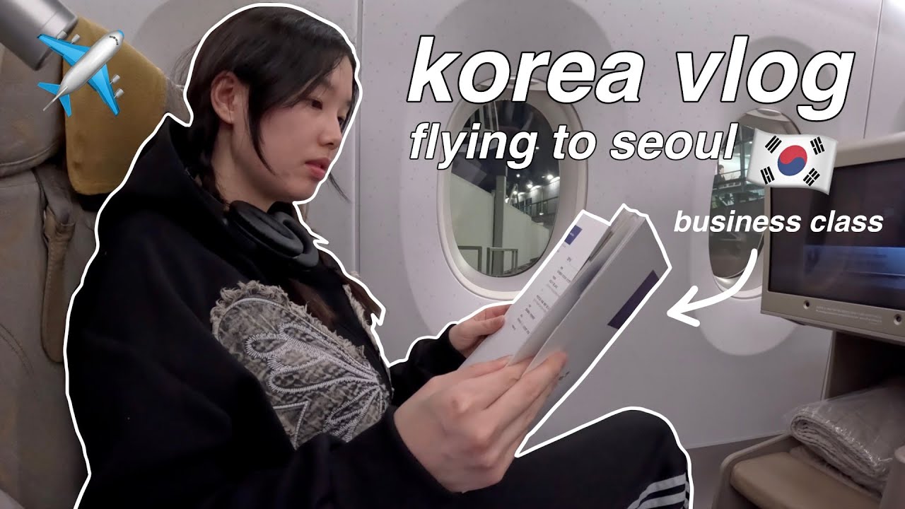 ОТПРАВЛЯЕМСЯ В КОРЕЮ: ПЕРВЫЙ ДЕНЬ В СЕУЛЕ В РОССИИ В БИЗНЕСЕ AT&T | KOREA VLOG 2024
