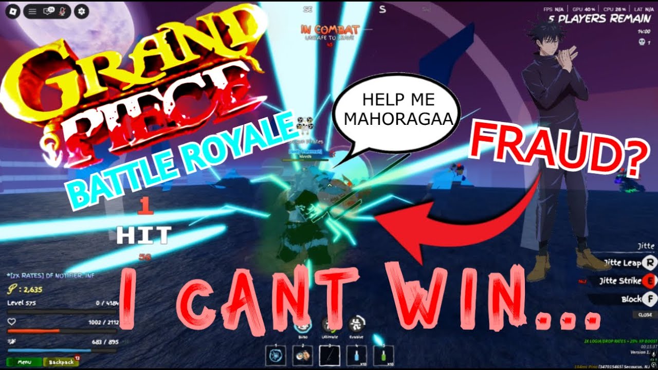 [GPO BR] I CANT WIN