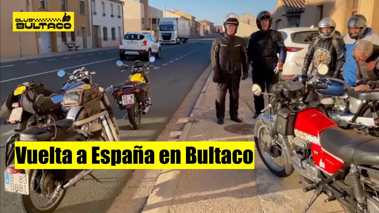 Vuelta a España en Bultaco | La Metralla rompe el cable de embrague