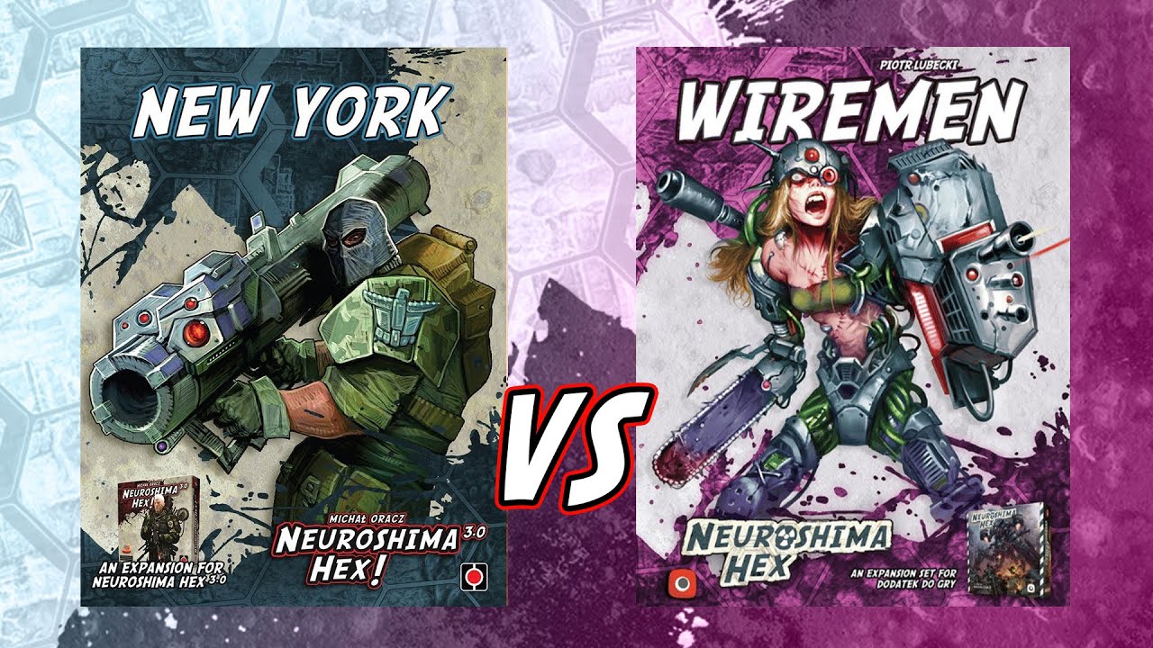 Druciarze vs Nowy Jork Neuroshima Hex 3.0 Rozgrywka 48