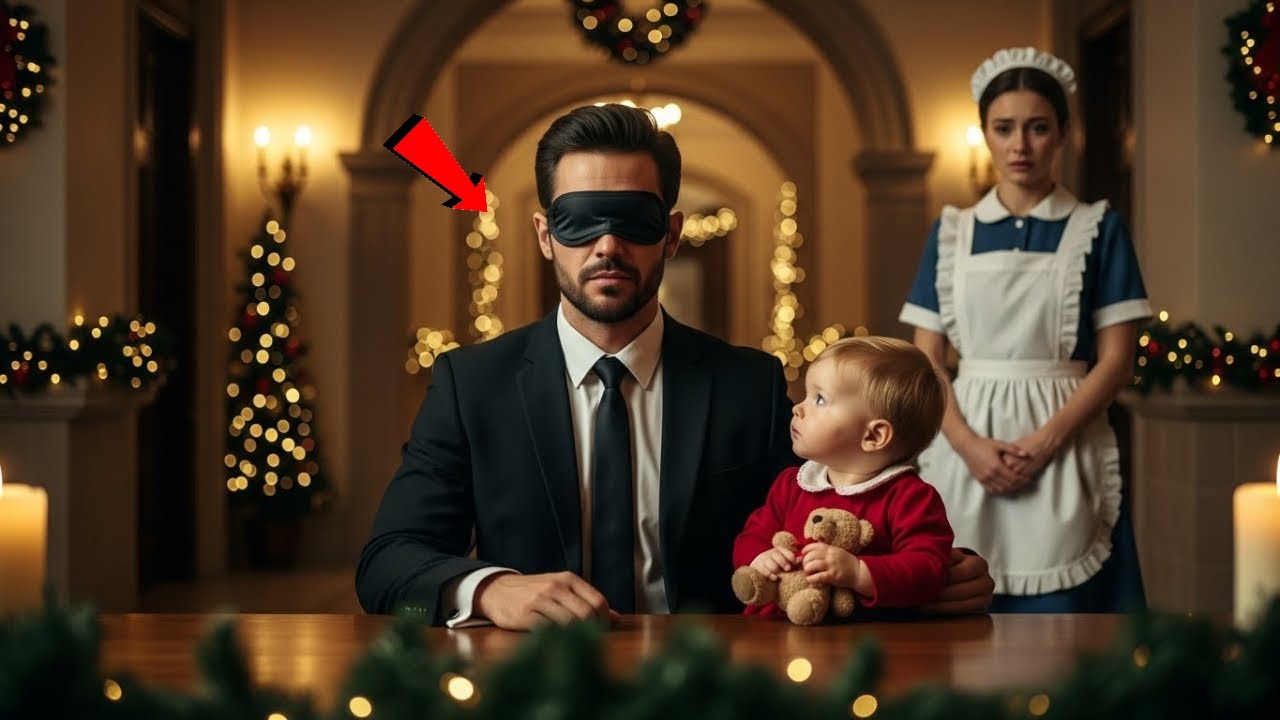 EMPRESÁRIO CEGO PERDE TUDO E É ABANDONADO… O QUE A BEBÊ DA FAXINEIRA DISSE FEZ TODOS CHORAREM