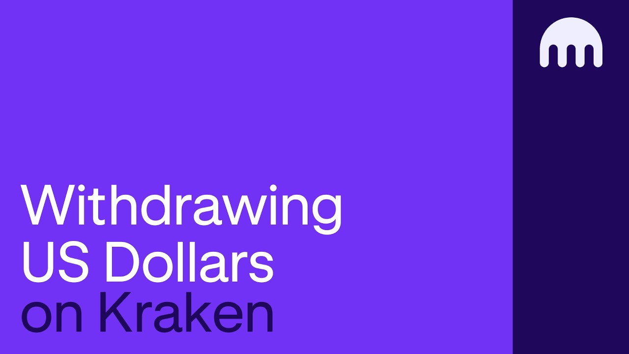 How to withdraw U.S. Dollars (USD) on Kraken 🇺🇸
