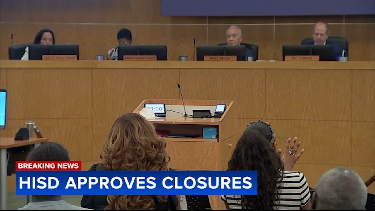 HISD moves forward with plan to close 12 campuses after lengthy and tense public meeting