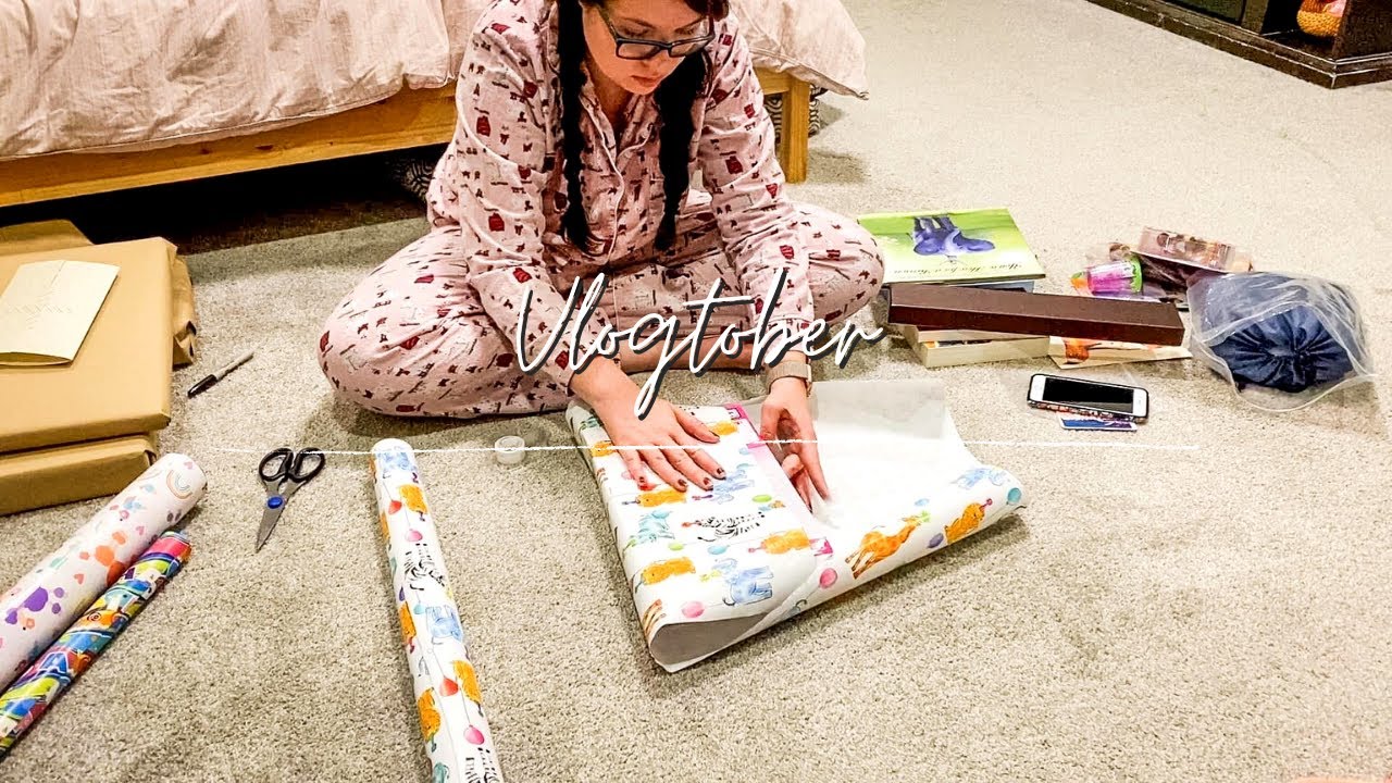 WATCH ME WRAP BIRTHDAY GIFTS! | WRAP WITH ME | Vlogtober 2020