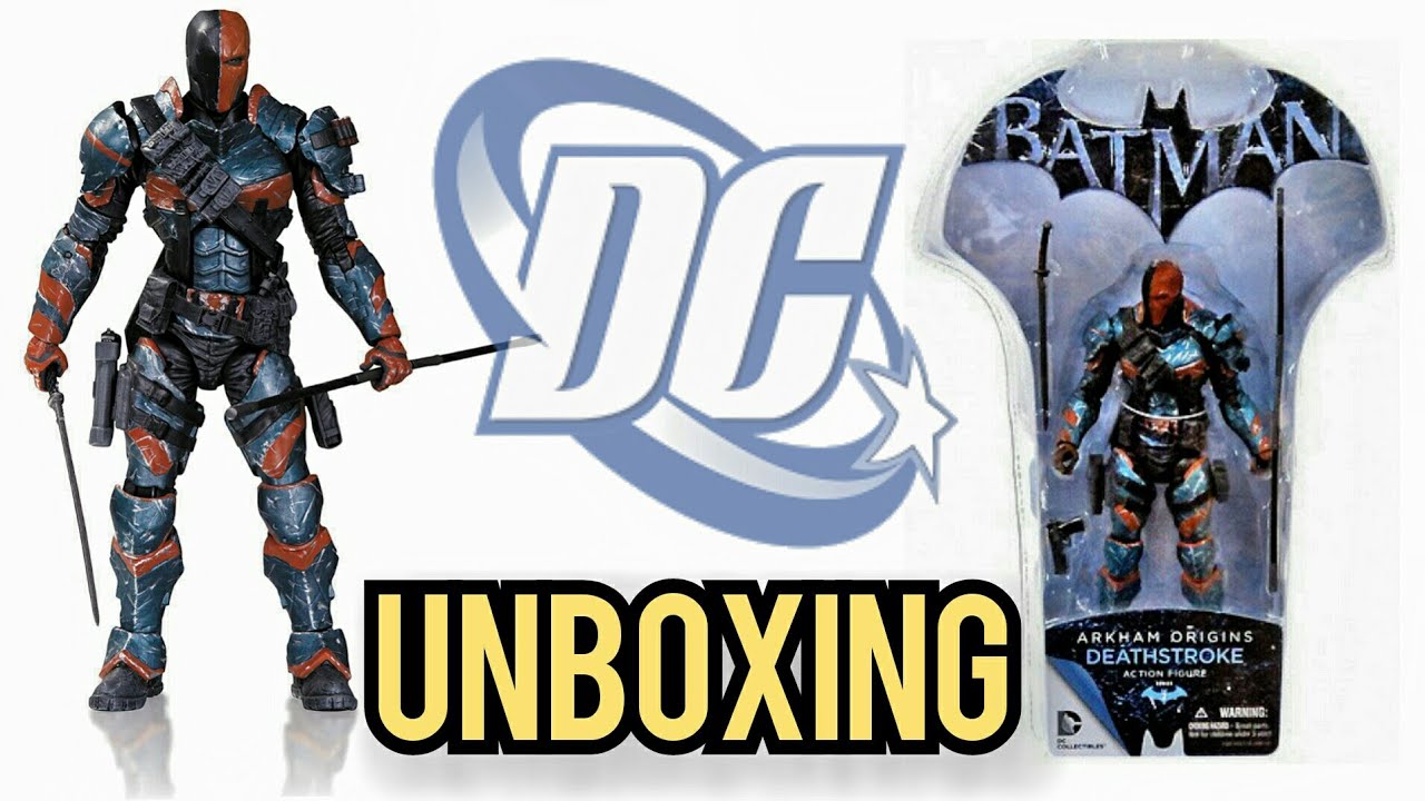 Deathstroke - Arkham Origins | DC Collectibles unboxing en español