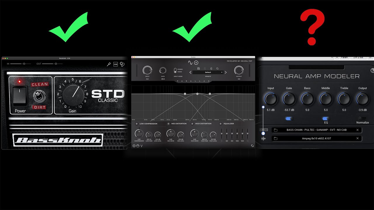 The HEAVIEST Amp Sims for Bass?