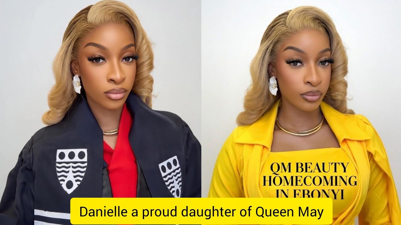 Danielle Yul Edochie becomes a mirror image and the proud daughter of May Edochie. 