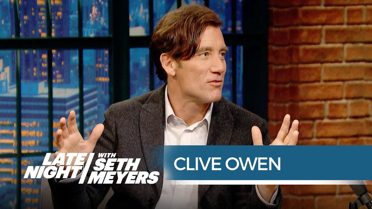 Clive Owen's Life as a Liverpool Football Superfan - Late Night with Seth Meyers