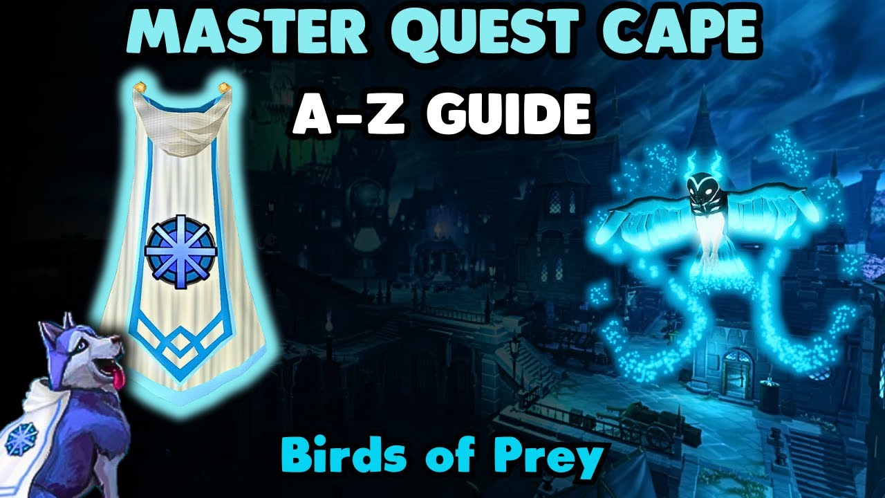 Birds of Prey - A to Z Master Quest Cape Guide XXIII