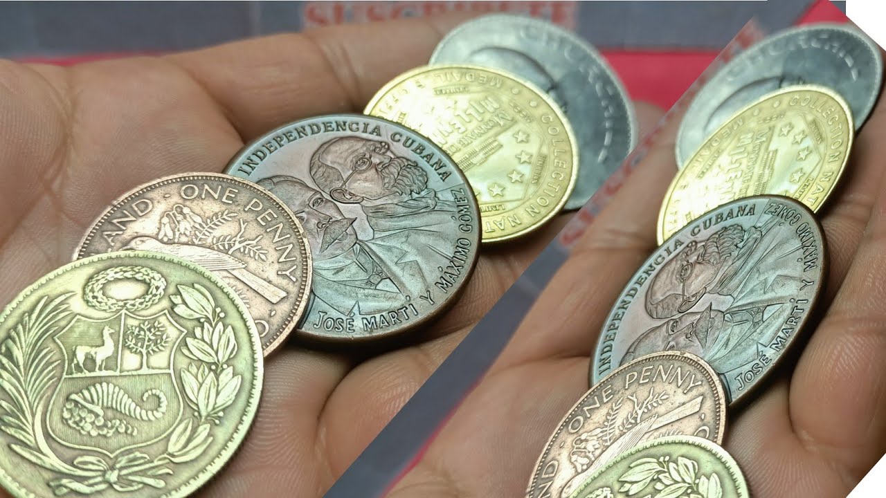 precio de monedas extranjeras..old coins.