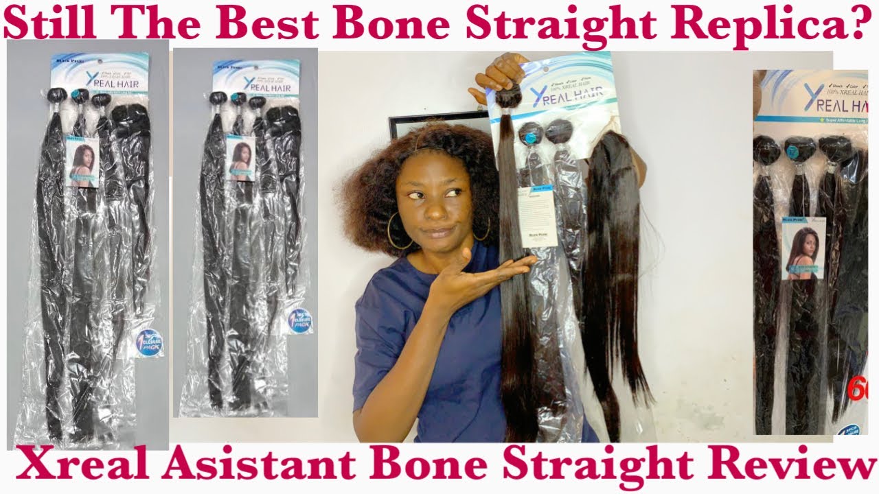 Bone Straight Replica/Asistant Bone Straight Review |Xreal(Black Pearl)Asistant  Bone Straight