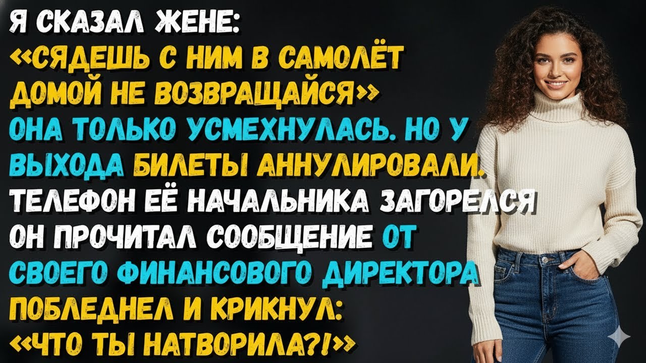 ЖЕНА УЛЕТАЛА В КОМАНДИРОВКУ, НО МОИ СЛОВА И БЛОКИРОВКА КОРПОРАТИВНОГО ДОСТУПА СОРВАЛИ ПЛАН