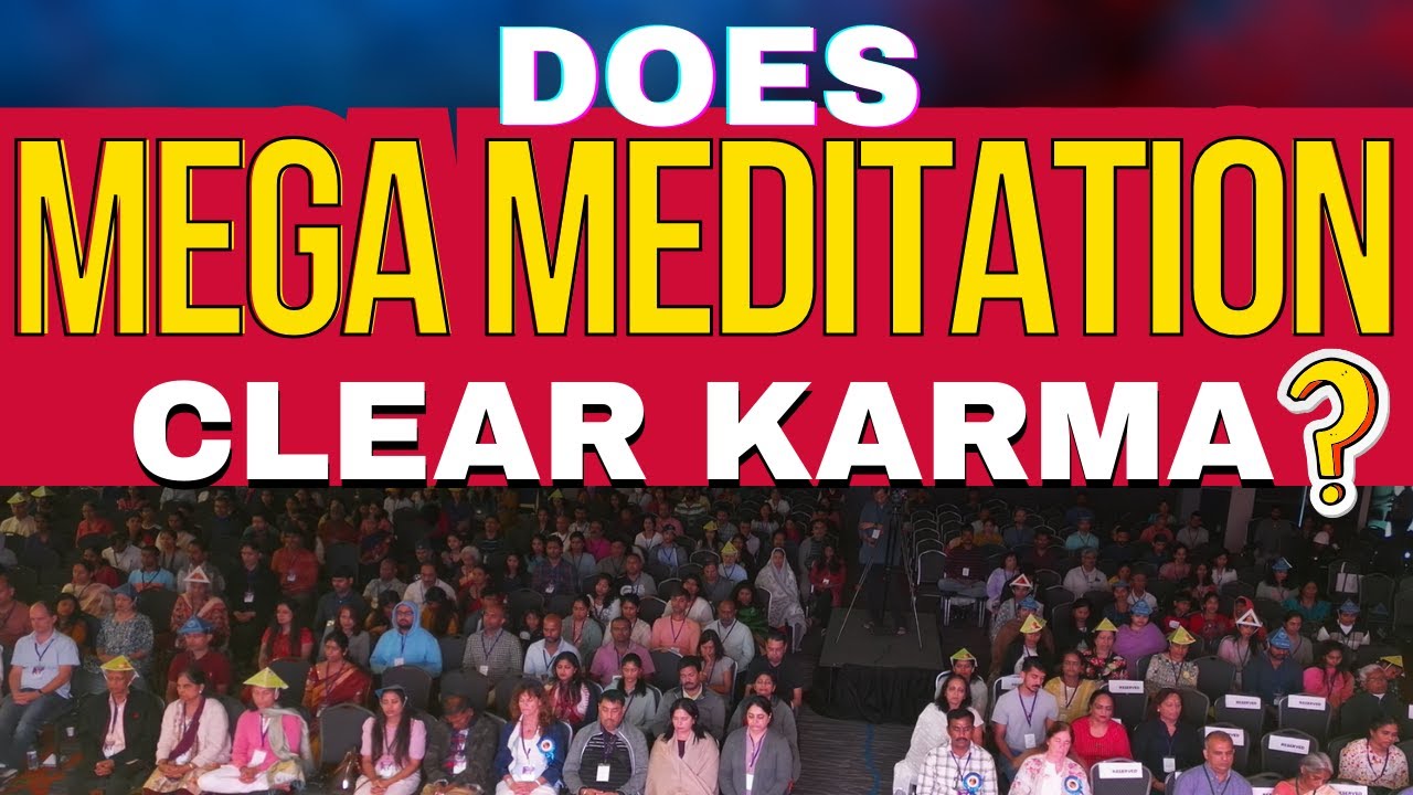 "How Does Mega Meditation Clear Karma☯? Discover Patriji's Insights!" | Lakshmi Devi