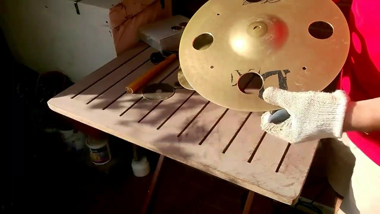 Tutorial - Corte y Agujeros en Platillos (recomiendo auriculares)