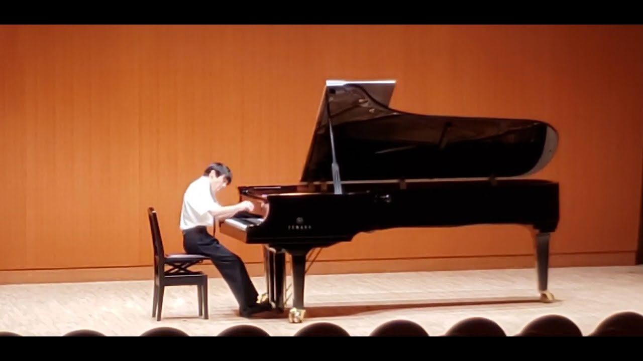 吉川遼 クラコン  みなとみらい予選　リスト：エステ壮の噴水　Franz Liszt - Ann&eacute;es de p&eacute;lerinage les jeuxd d&acute;eaux &aacute; la villa d&acute;Este