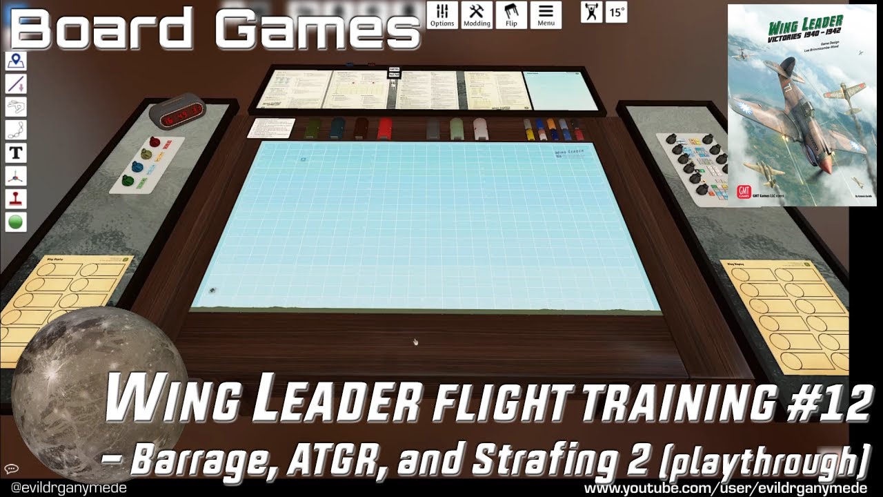 Wing Leader Flight Training #12 - Barrage, ATGR, and Strafing 2 (playthrough)