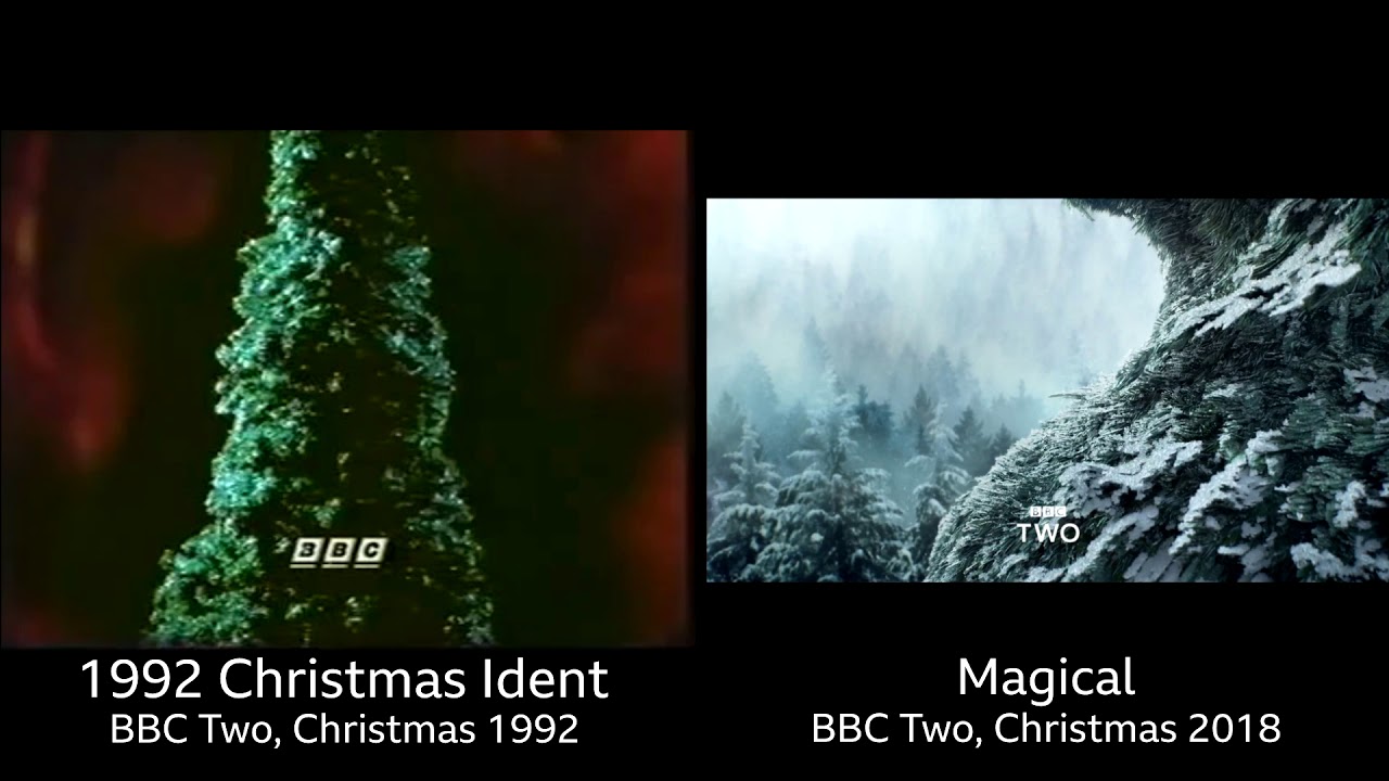 BBC Two 1991 vs 2018 