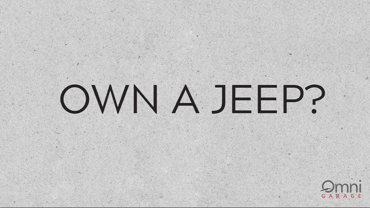 Own a Jeep? Let's Elevate It!