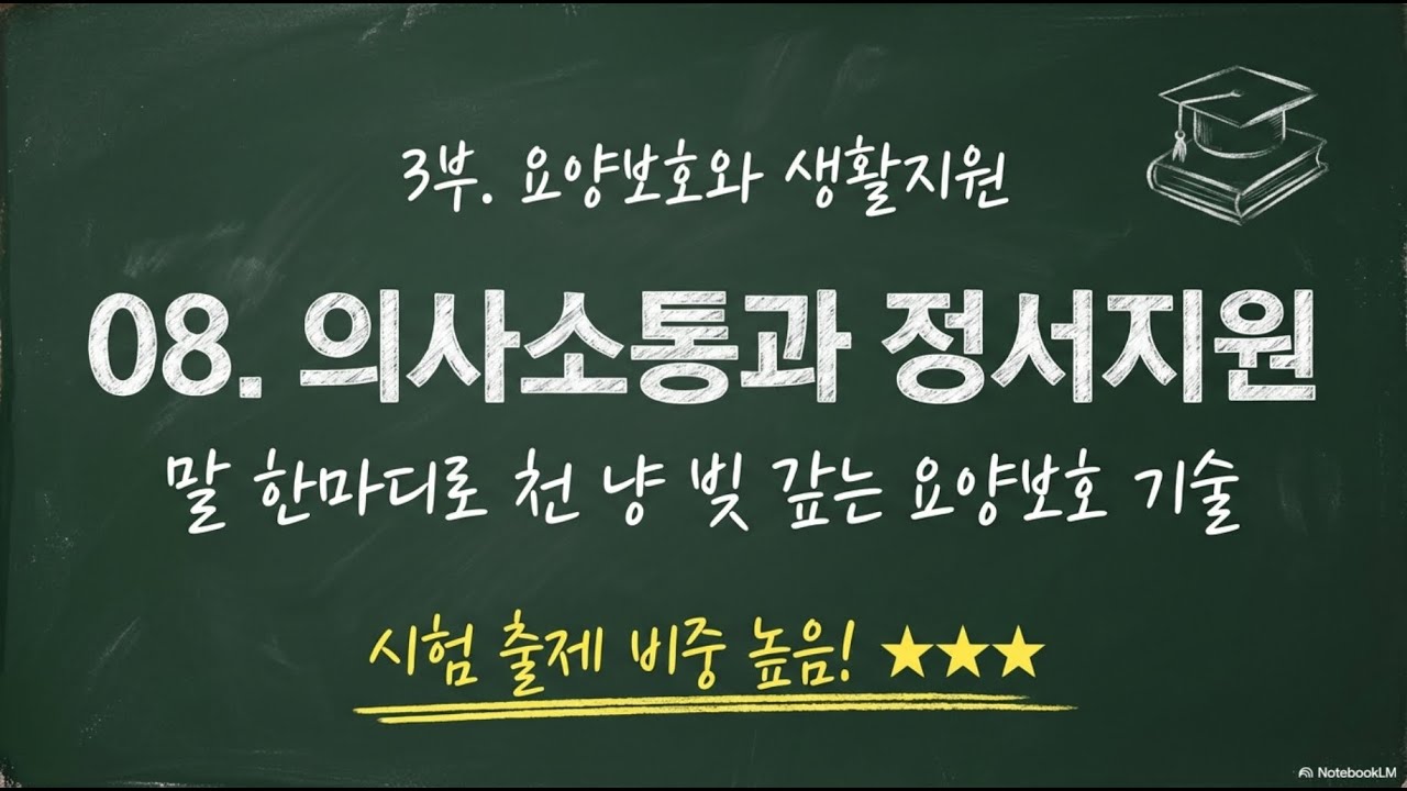8장 의사소통과 정서지원(핵심 정리)
