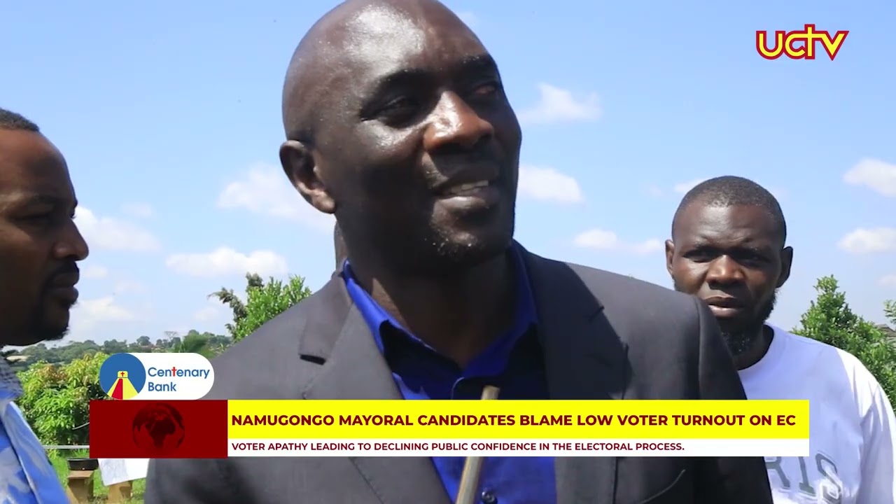 Namugongo Mayoral Candidates Blame Low Voter Turnout on EC