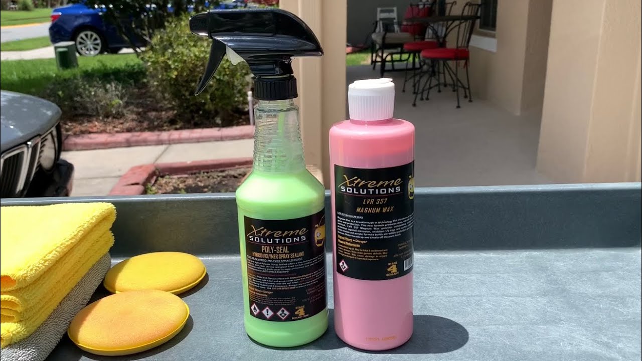 Xtreme Solutions Poly-Seal & Magnum Wax!