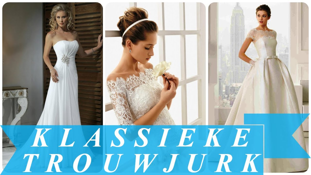 Klassieke trouwjurk