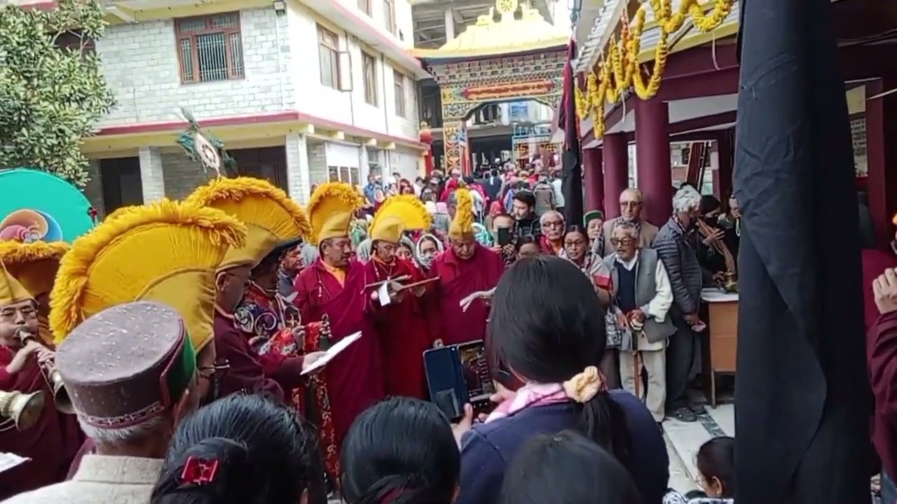 #Annual Religious Prayer going on at Lotus Lake(Tsho Pema)