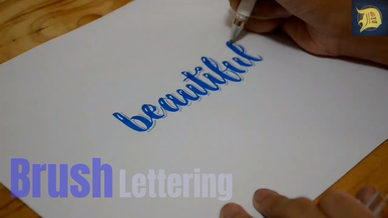 Satisfying Brush Lettering Compilation | 7