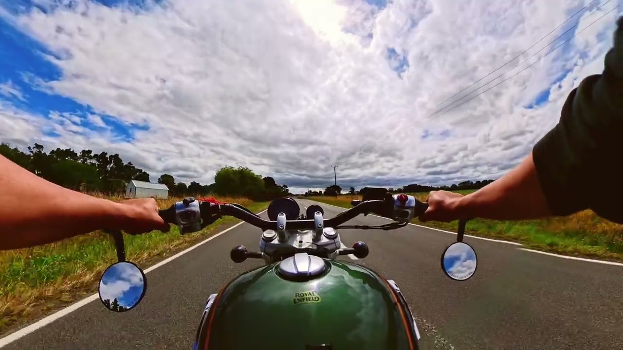 4k Royal enfield super meteor 650 pov