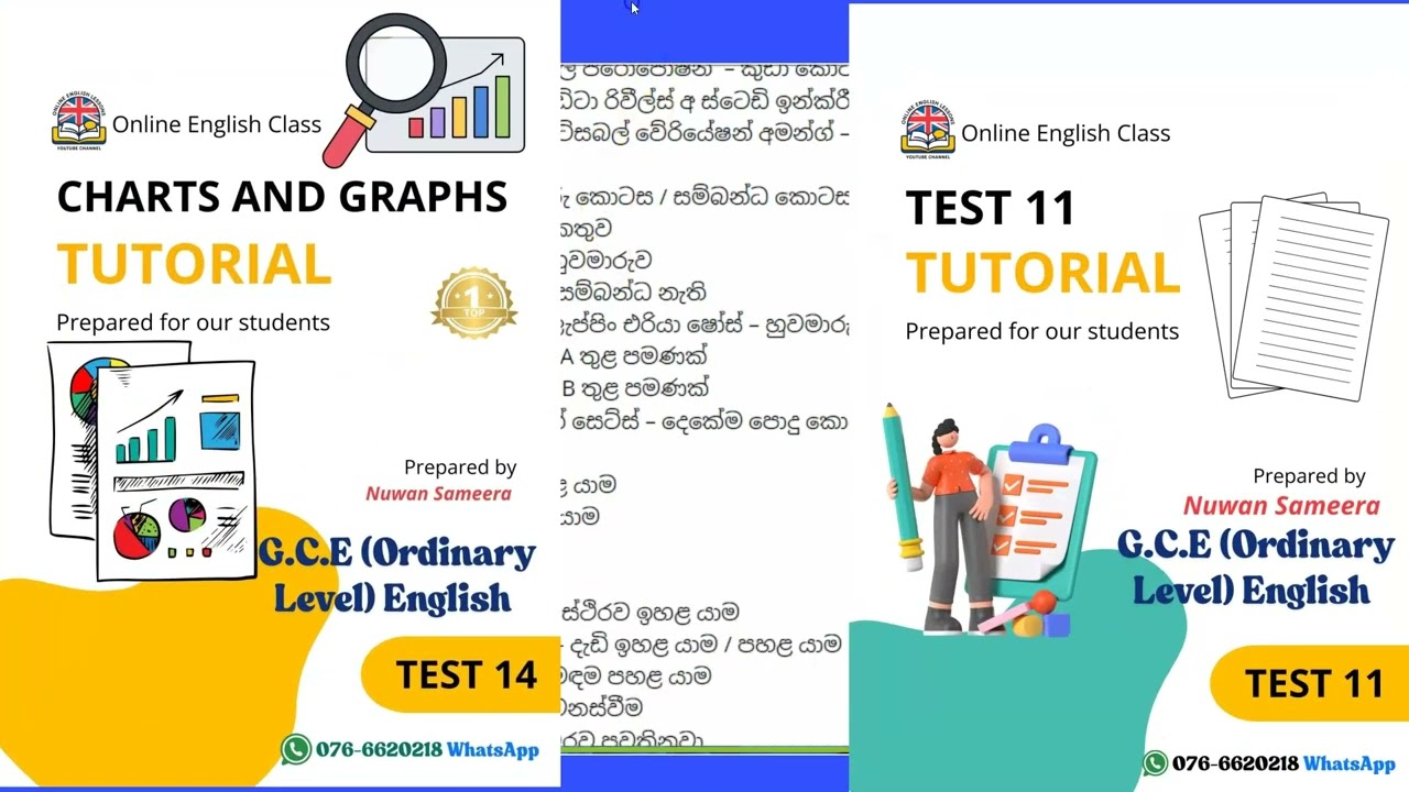 Grade 10 English 3rd Term Test Paper Discussion 2025 | Full Review & Answers​Description