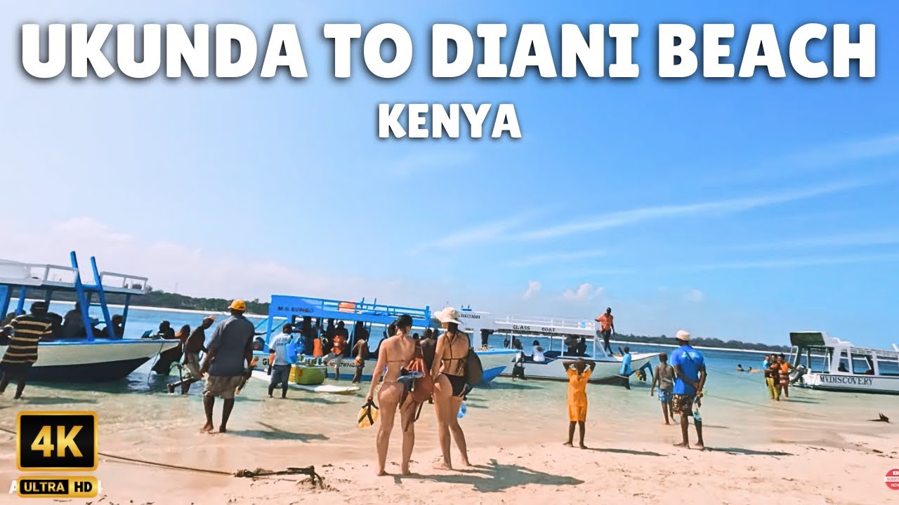 Ukunda Town – Diani Beach, Kenya 🇰🇪 | Coastal Town & Beach Walk | 4K Walking Tour