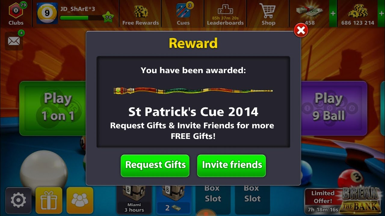 Free cue for all link in discription