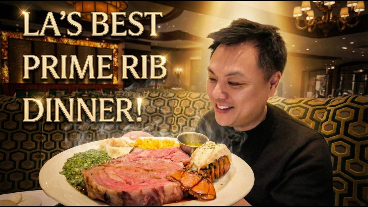 LA's #1 Prime Rib Steakhouse - The Best Prime Rib I've had in Beverly Hills!