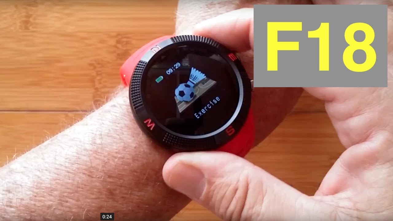 No.1 F18 GPS IP68 Waterproof Rugged Sports Smartwatch: Unboxing and 1st Look