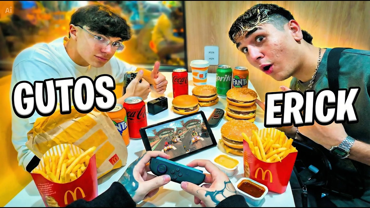 Levamos o Nintendo SWITCH 2 pro MC DONALDS.. @Erick Link @Gutos