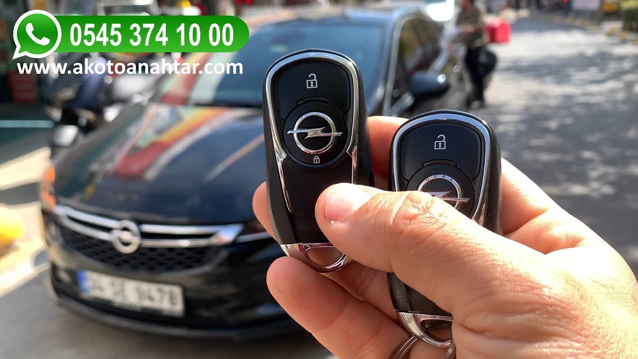 OPEL ASTRA K KEYLESS ANAHTAR YAPIMI | Çoğaltma Kodlama Kopyalama | AK OTO ANAHTAR
