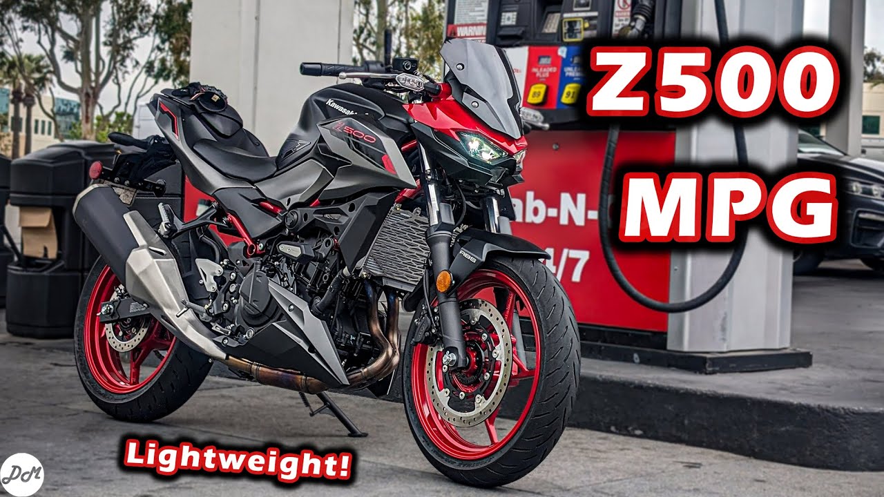 2024 Kawasaki Z500 &ndash; MPG Test | DM Commuter Real-world Fuel Economy & Range