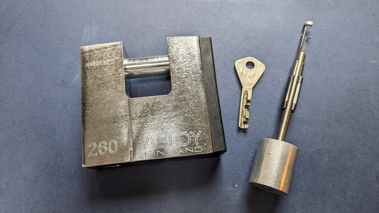 Abloy 260 with Profile core picked