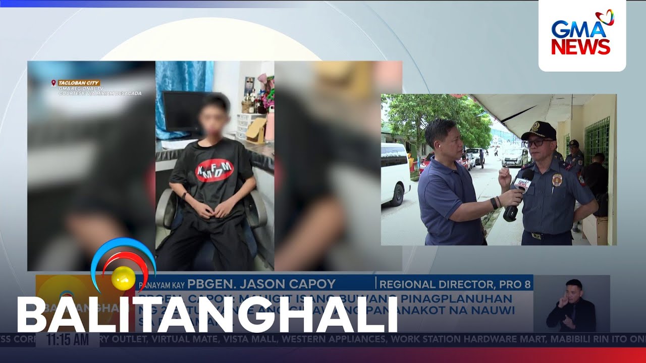 Police on Tacloban school shooting: initially a scare tactic | Balitanghali