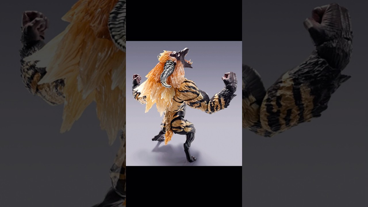 Wrath of Rajang! SH Monsterarts Reveal! #tamashiinations #monsterhunter #actionfigures