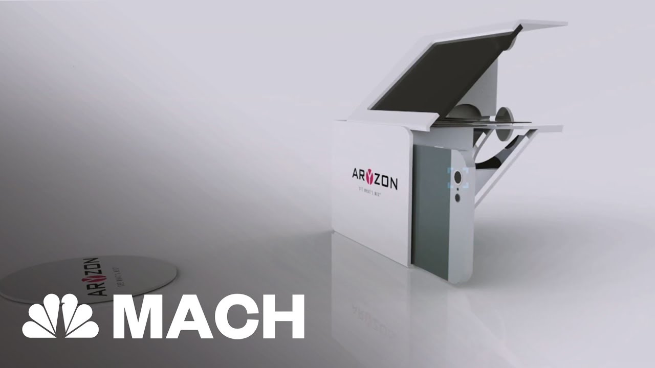 A $30 Augmented Reality Headset That&rsquo;s Made From Cardboard | Mach | NBC News