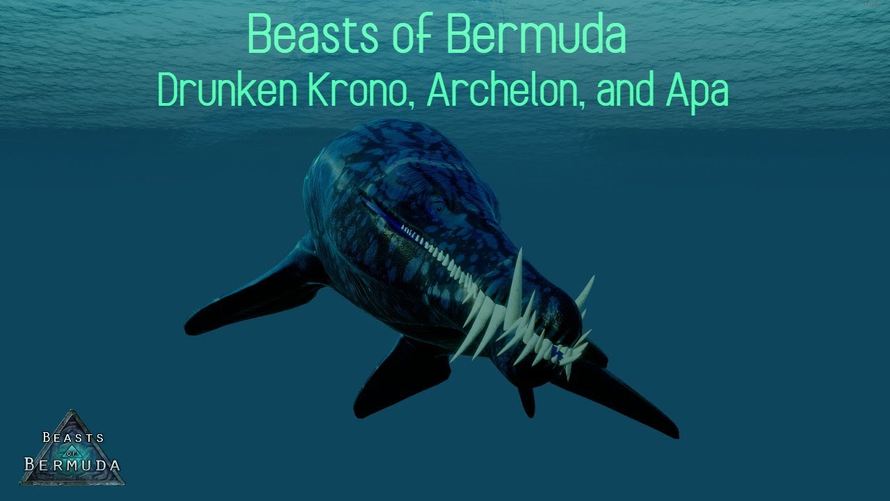 Drunken Krono, Archelon, and Apa - Beasts of Bermuda