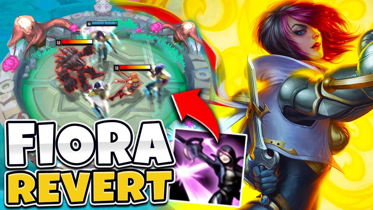 Fiora, but I got her pre-rework ultimate in 2v2v2v2 (INSTANT 4X VITALS)