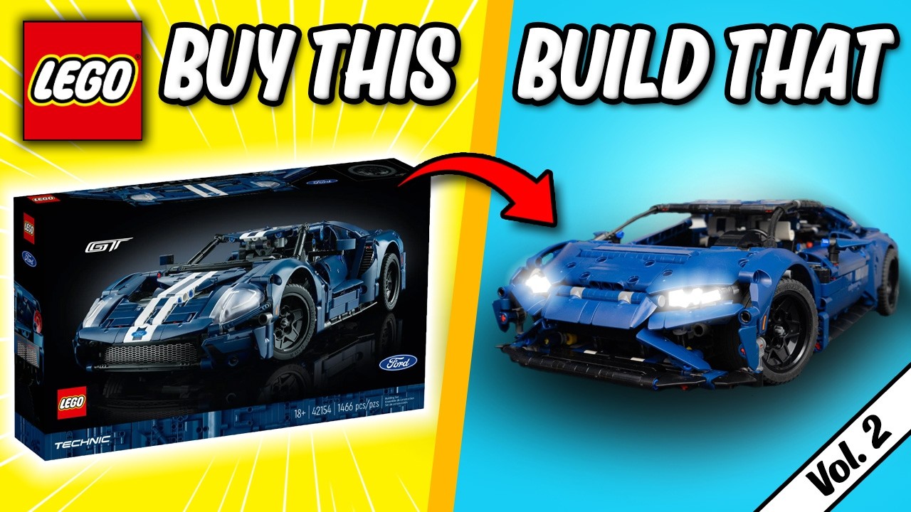 BUY This BUILD That - LEGO Technic Ford GT Vol.2