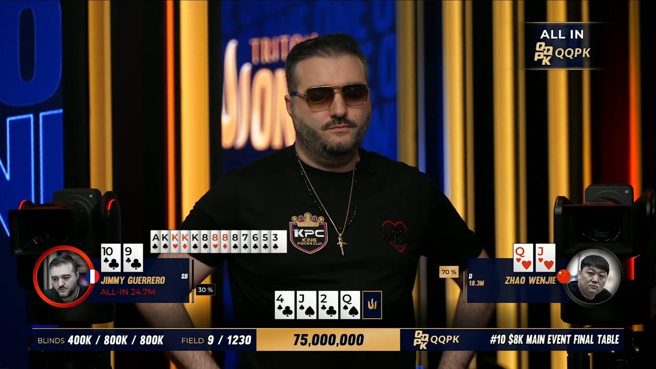Борьба за 1 000 000$ | Финальный стол Triton Main Event 8 000$