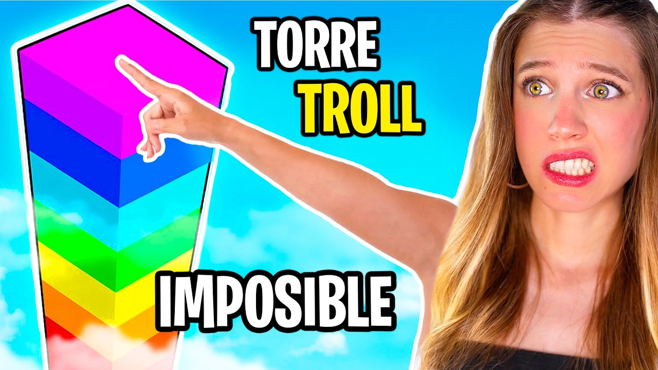 JUEGO LA TORRE MÁS TROLL DE ROBLOX!! (Troll Tower Roblox)