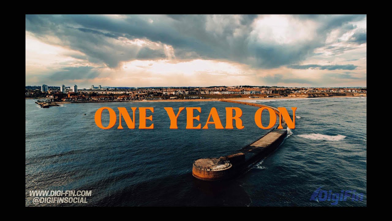 Roker Piers -  Storm Babet 1 year on 4K MAX