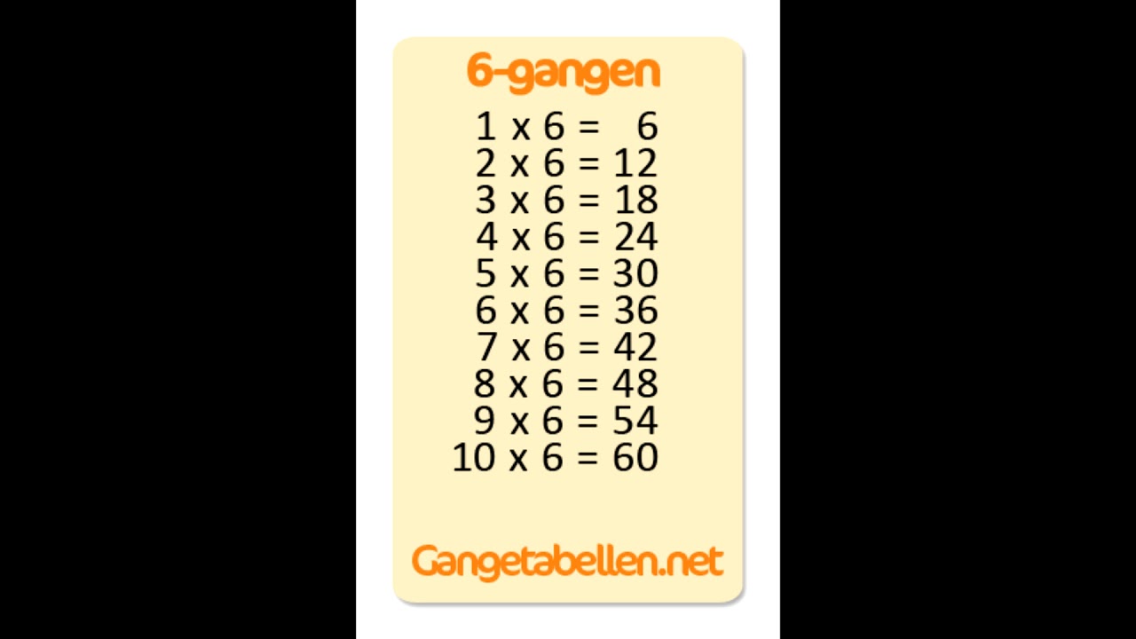 6-gangen